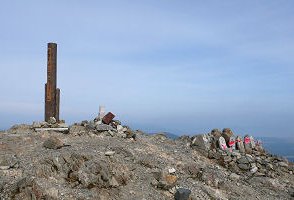 武奈ヶ岳　山頂と六地蔵さん