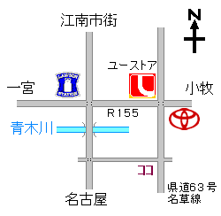 ゑびす施療院の地図