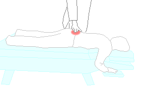 触診で発熱・炎症・浮腫を探す