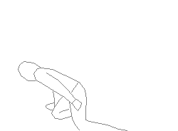 手首・肩・首へダメージがあります。