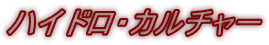 ハイドロカルチャー